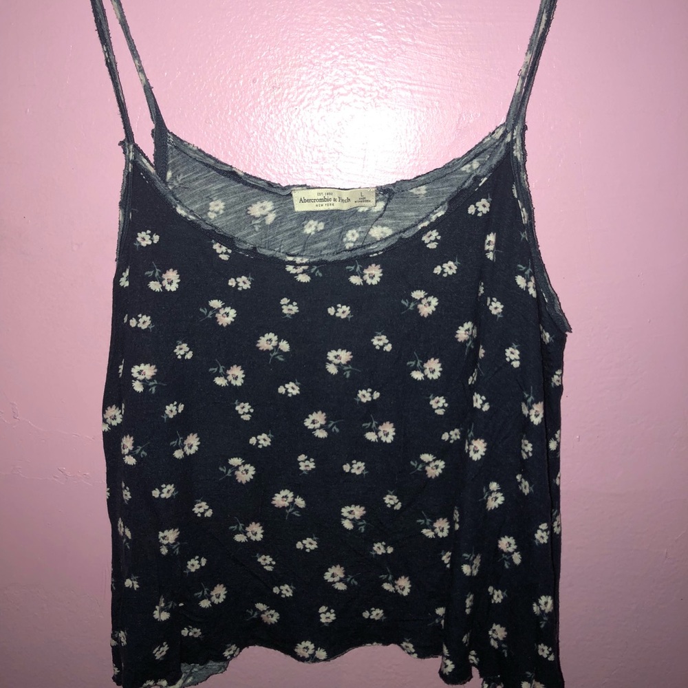 Abercrombie and Fitch tank top, opened from back